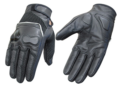 Motorbike Leather Gloves