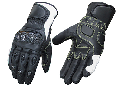 Motorbike Leather Gloves