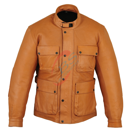 Motorbike Leather Jacket